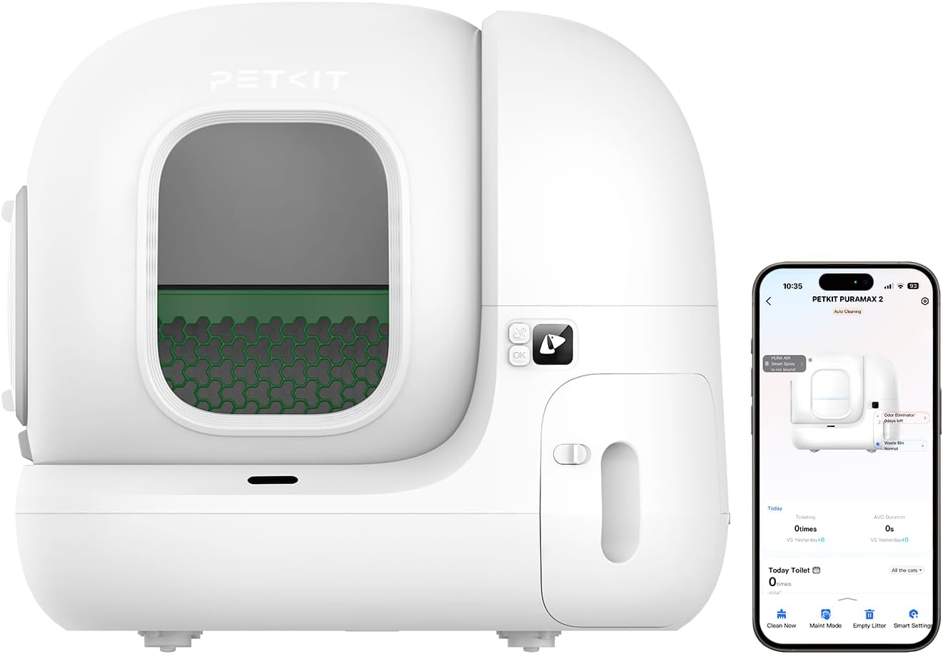 Petkit "Pura MAX 2.0" Upgraded Automatic Self Cleaning Cat Litter Box