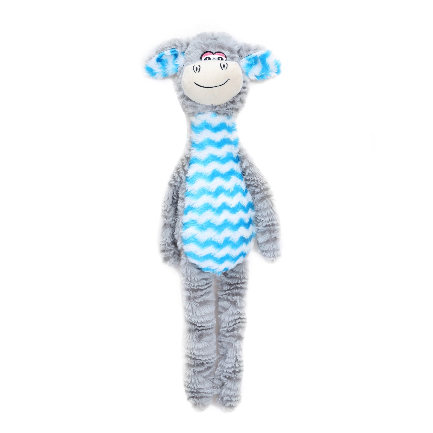 Neddy Plush Toy with Squeaker - BLUE (8429083036034)