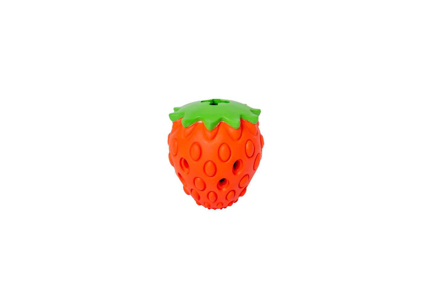 Strawberry Treat Dispenser Durable Toy (8429083040277)