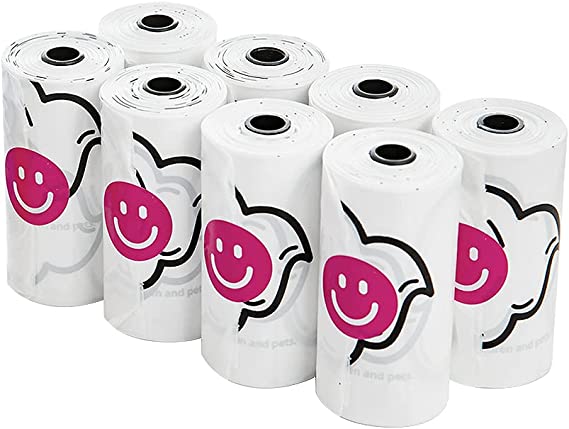 Petkit Poop Bags - 8 Rolls per box (15 bags counts per roll)