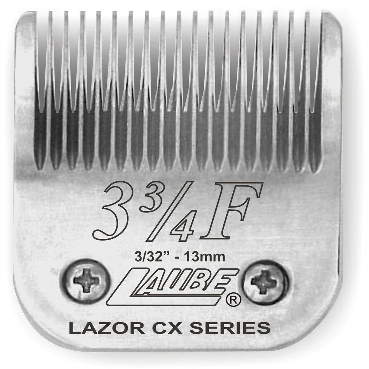Laube Grooming Blade - #3 3/4F ( 13mm / 3/32mm) (757054508227)