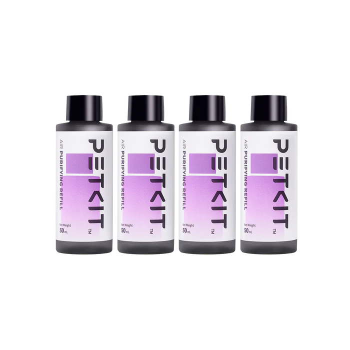 Petkit Purifying Liquid Refill for Pura X and Pura Max - 4 x 50ml bottles per pack