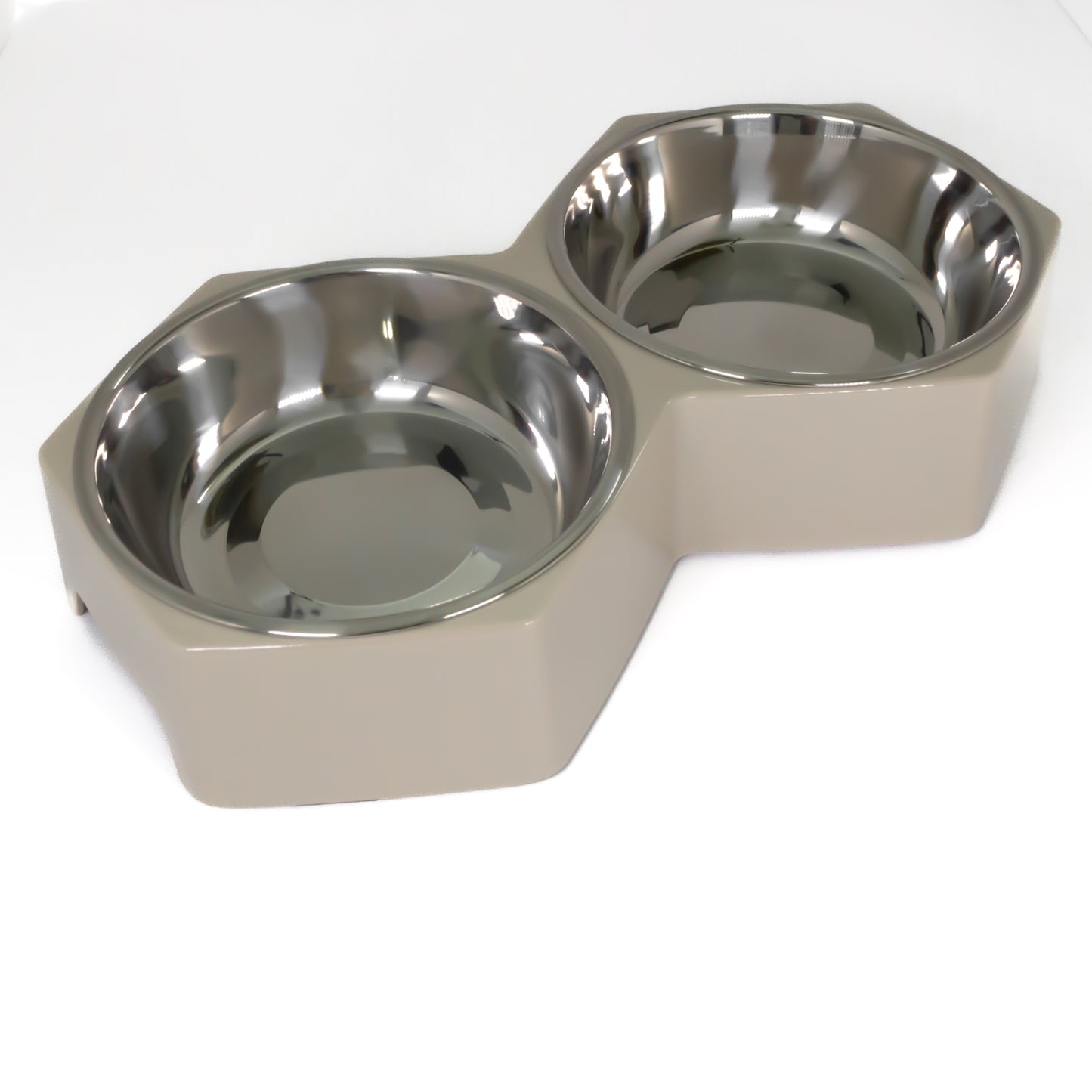 Hexagon Dinner Set Bowls - Medium - Beige