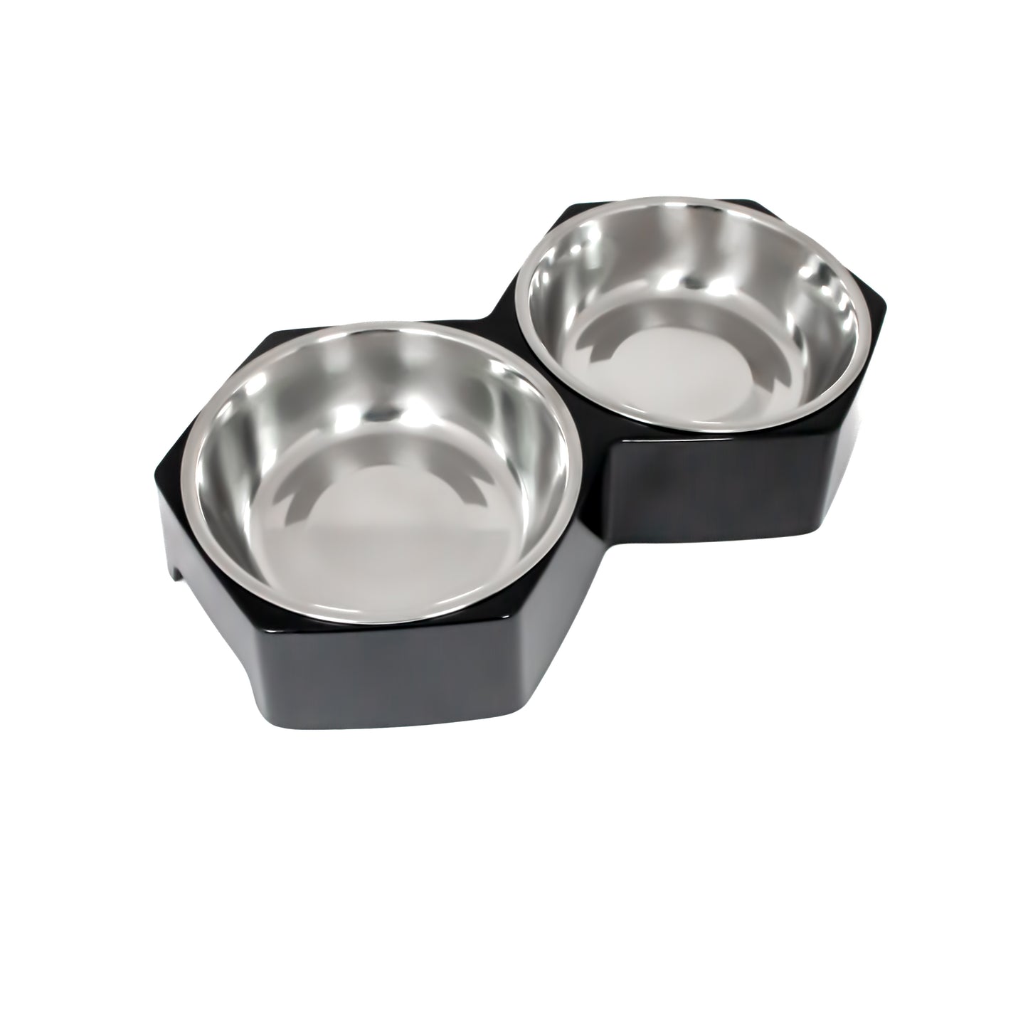 Hexagon Dinner Set Bowls - Medium - Black (0714651971557)