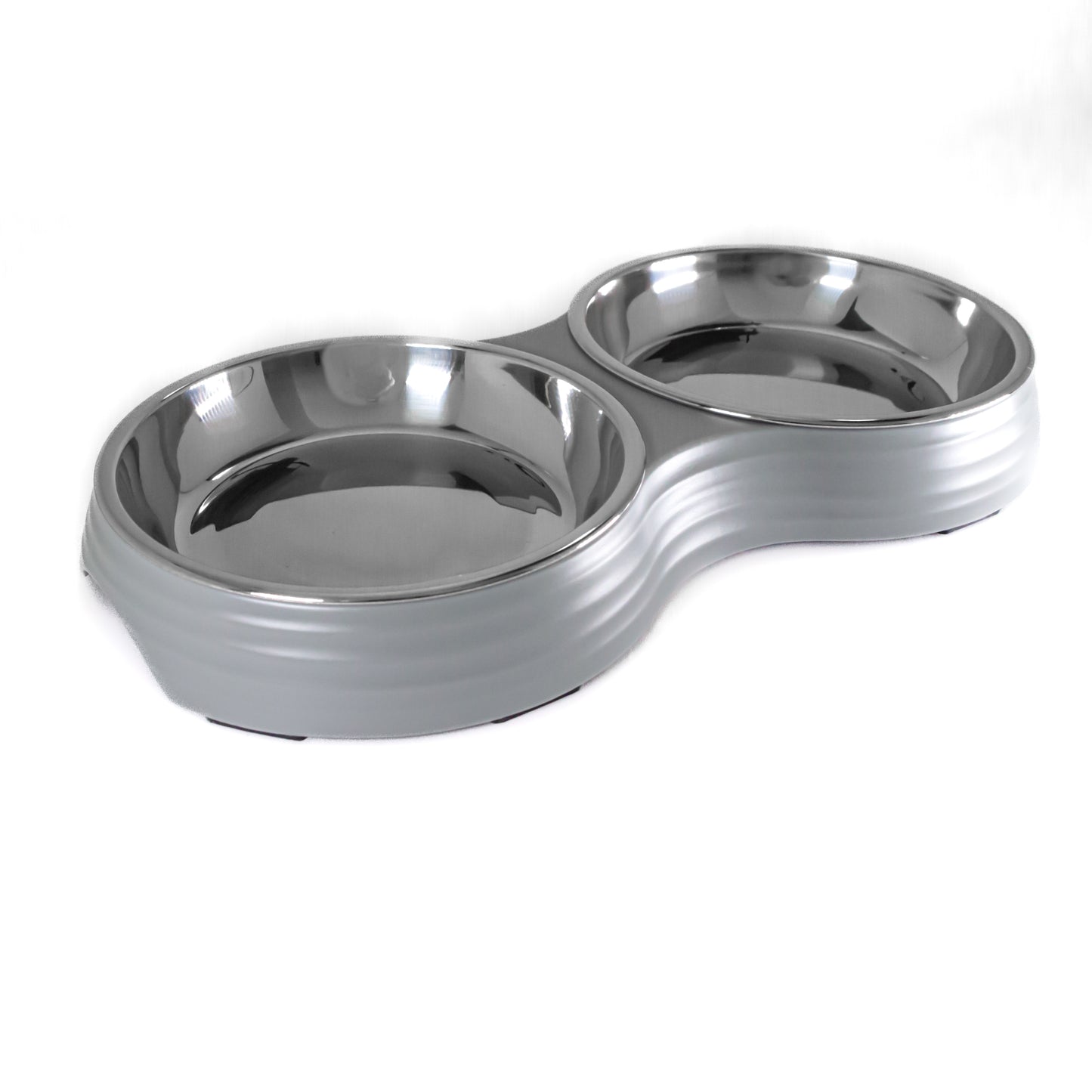 Matte Ripple Dinner Set Bowls - Small - Grey