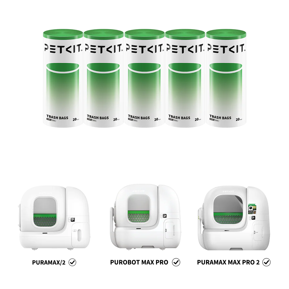 New Petkit Trash Bag - Pura Max 2, Purobot Max Pro 1.0 & 2.0 (1 roll)