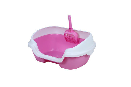Pawsitiv Emma Classic Litter Tray - MSP 001 - Pink (6975945341522)