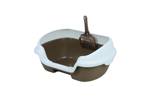 Pawsitiv Emma Classic Litter Tray - MSP 001 - Coffee (6975945341553)