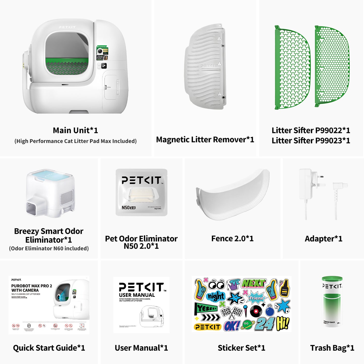 Petkit "Pura MAX 2.0" Upgraded Automatic Self Cleaning Cat Litter Box (6975069305028)