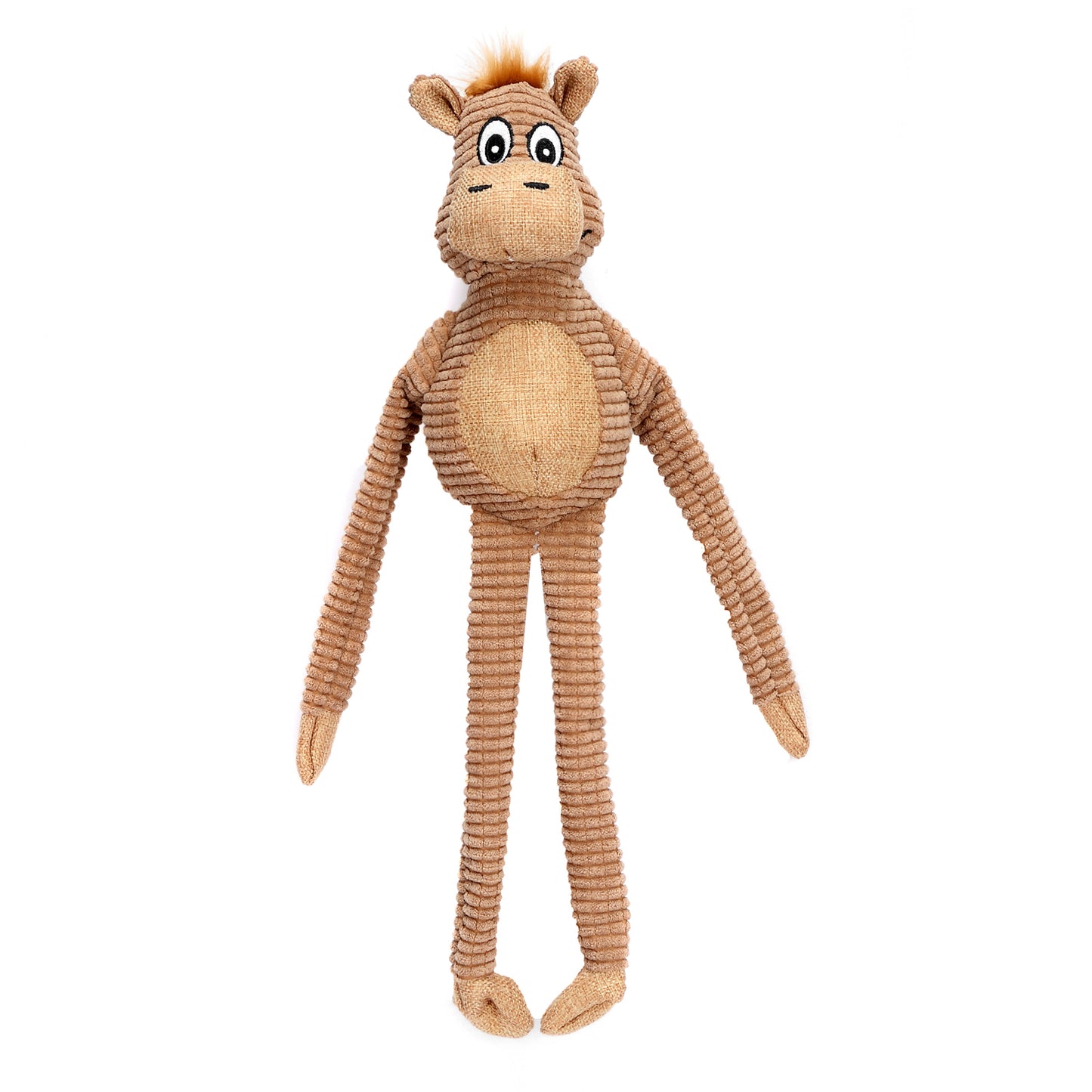 Neddy Plush Toy with Squeaker - BROWN (8429083036065)