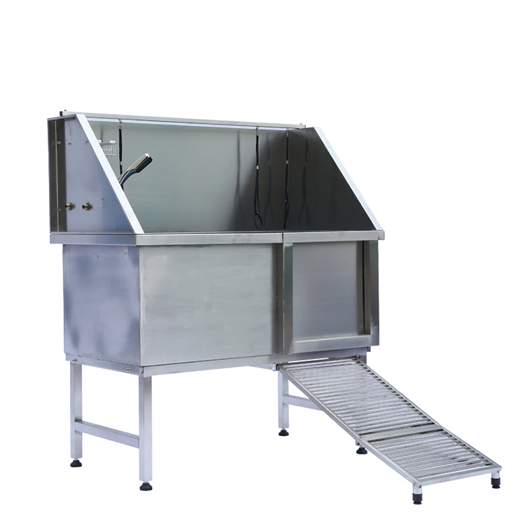 SALE: Deluxe Stainless Steel Pet Grooming Tub