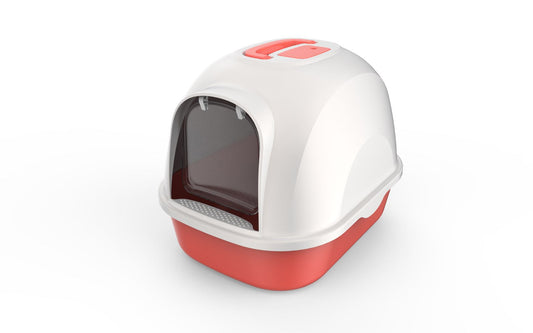 SALE: Pawsitiv Emma Litter Box - Comfort - MSP 009 - Red (6975945341904)