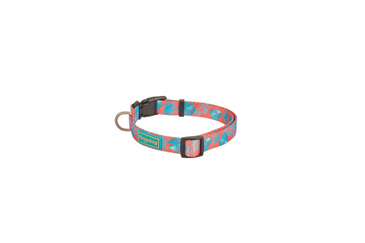 Tropical Coral Designer Collar for Dogs