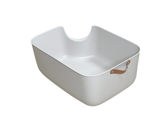 Pawsitiv Emma Queen Corner Litter Tray - MSP B10 - Grey (Barcode: 6975945341782)