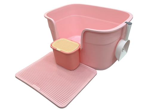 Pawsitiv Emma Queen Deep Litter Tray - MSP B09 - Pink (Barcode: 6975945341768)