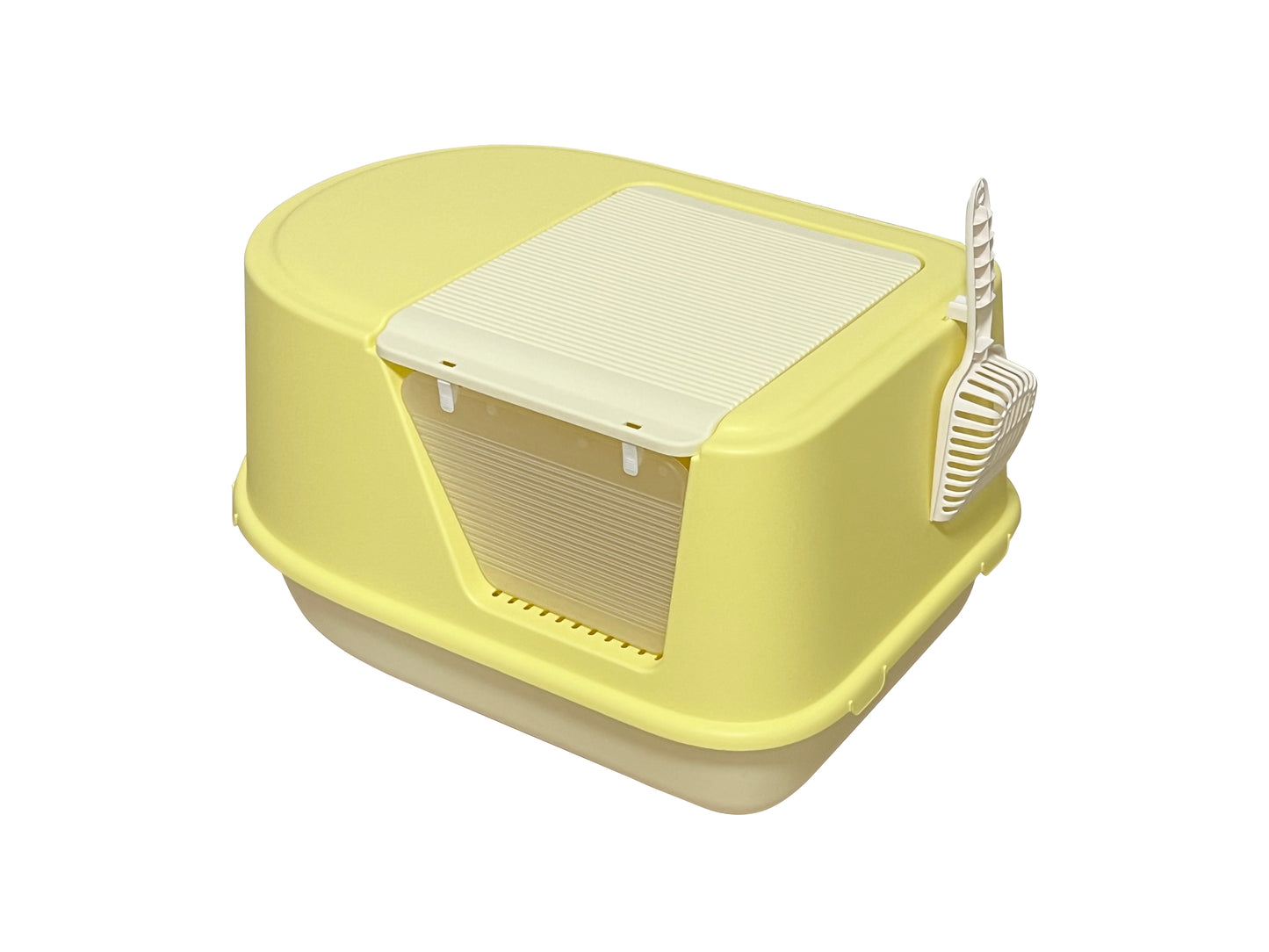 Pawsitiv Emma Queen Litter Box - Palace - MSP 205 - Yellow (Barcode: 6975945342048)