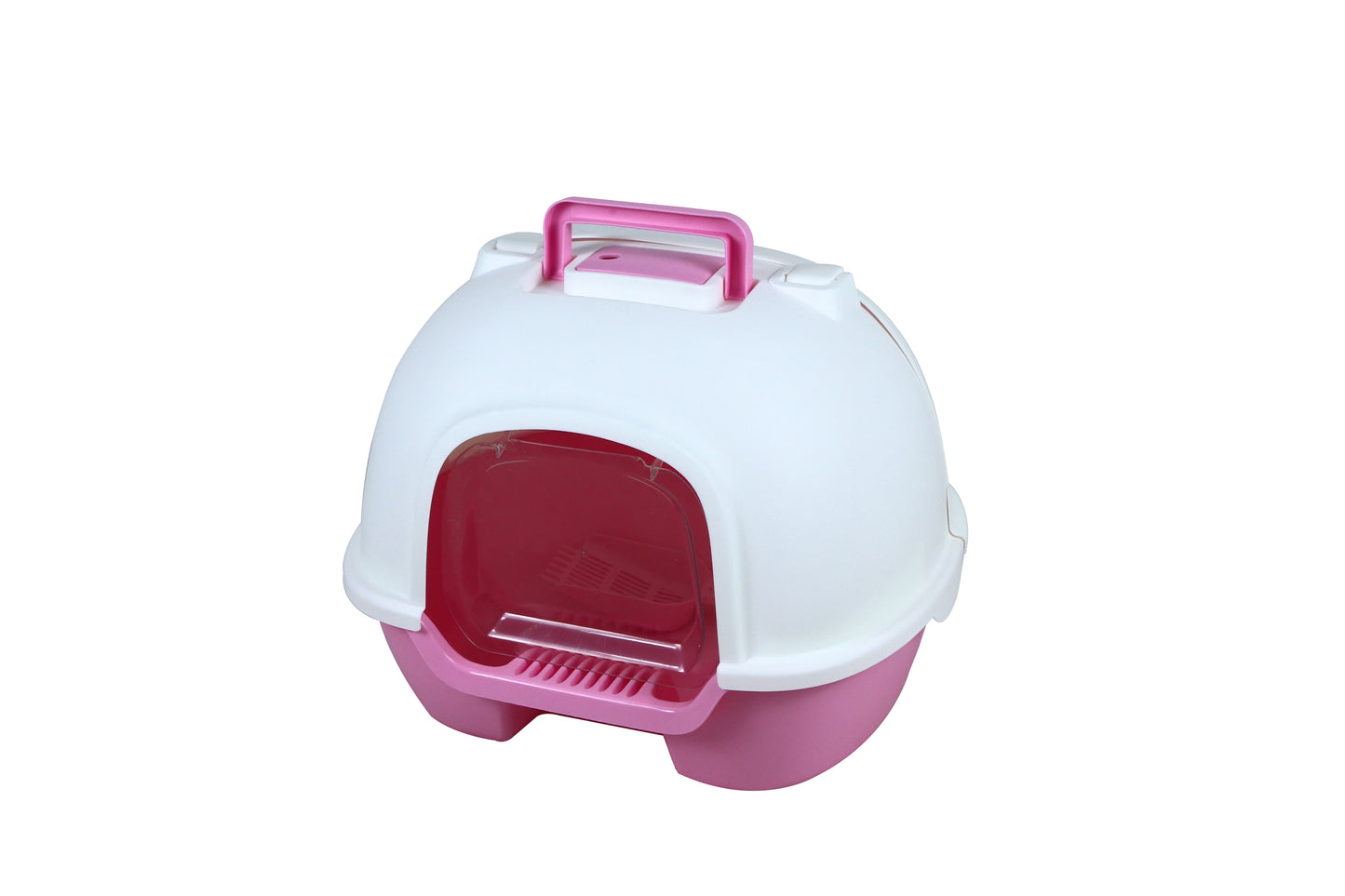 SALE: Pawsitiv Emma Easy Clean Litter Box - Tubby - MSP 006 - Pink (6975945341805)
