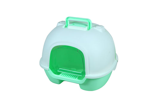 SALE: Pawsitiv Emma Easy Clean Litter Box - Tubby - MSP 006 - Green (6975945341812)