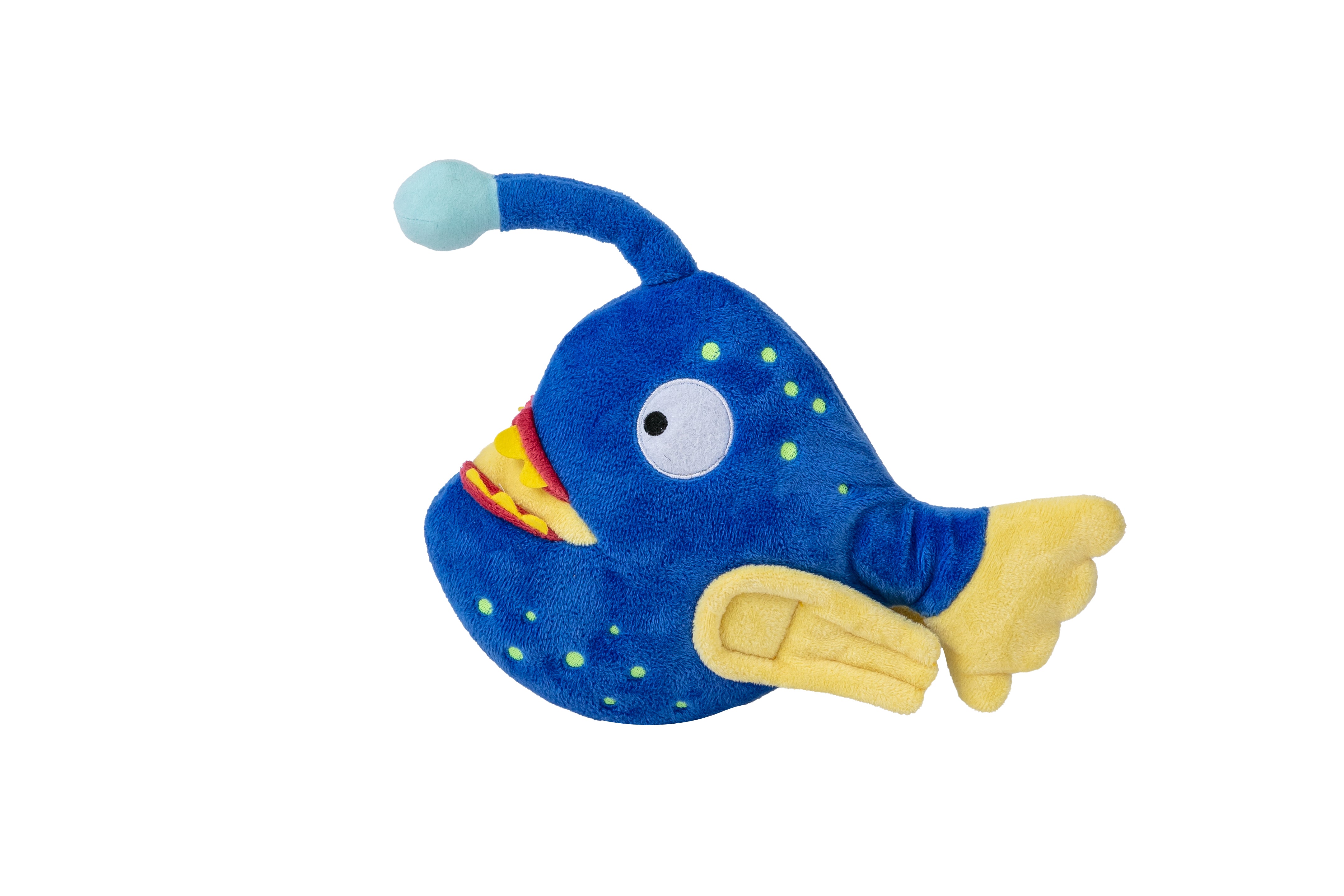 Anglerfish Glow in the Dark Plush Toy for Dogs and Cats (8429083043636 ...