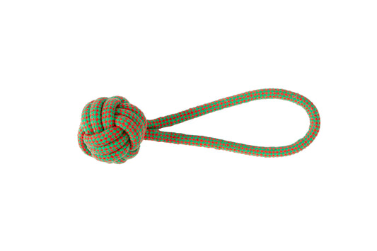 Durable Rope Ball Dog Toy - One Handle - Christmas Collection (8429083040345)