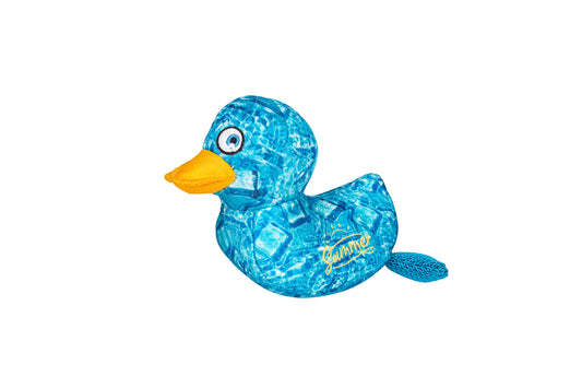 Floating Blue Duck Dog Toy with Squeaker (8429083047207)