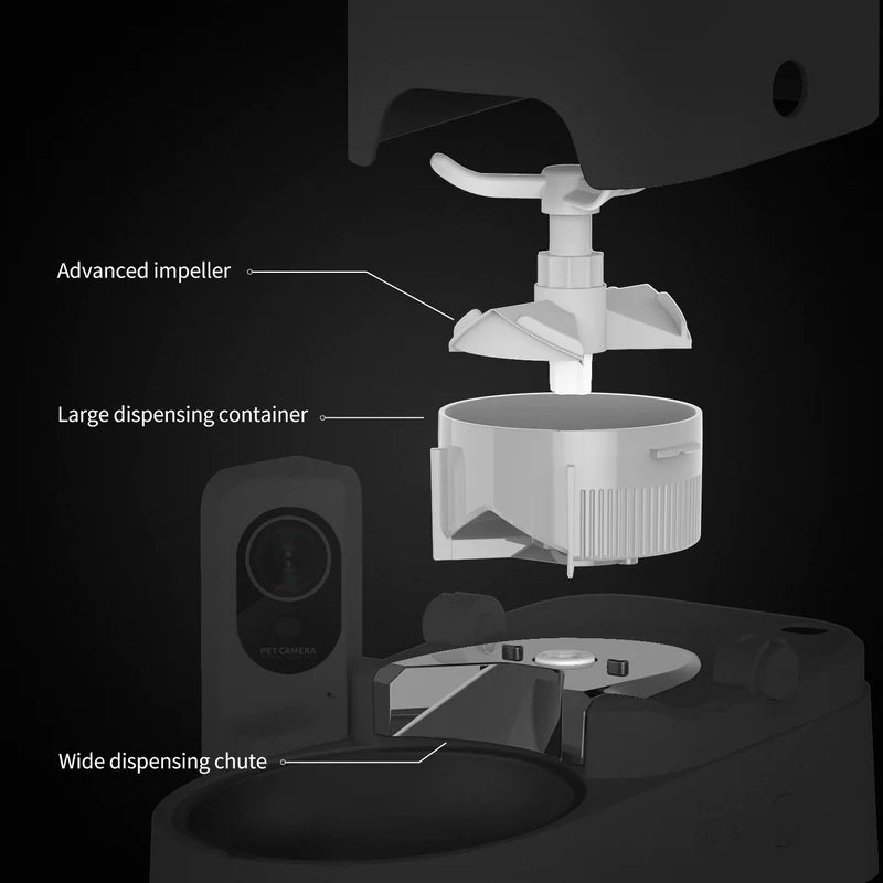 Petkit 'YumShare Solo Camera' Automatic Feeder - 3L (6975069302768)