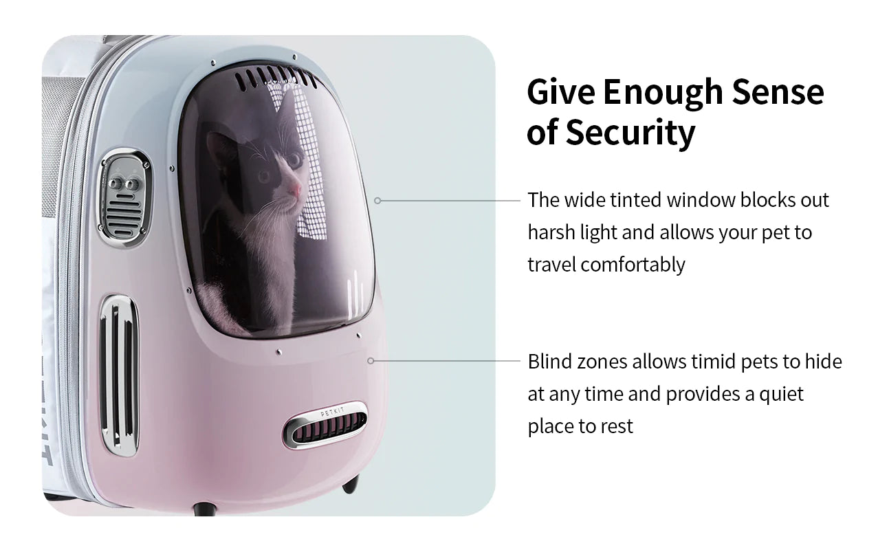 Petkit Breezy DOME "Generation 2" Pet Backpack Carrier for Cats and Puppies (6973293804942)