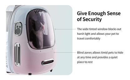 Petkit Breezy DOME "Generation 2" Pet Backpack Carrier for Cats and Puppies (6973293804942)