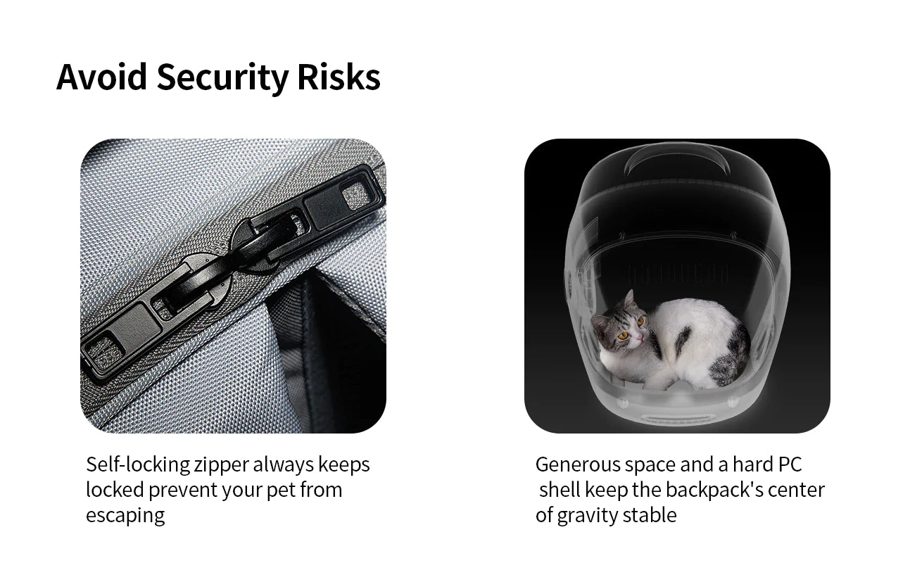 Petkit Breezy DOME "Generation 2" Pet Backpack Carrier for Cats and Puppies (6973293804942)