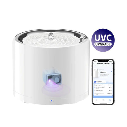 Petkit Eversweet 3 PRO "UVC Wireless Pump" Automatic Pet Water Fountain - 1.8L (6975069301891)