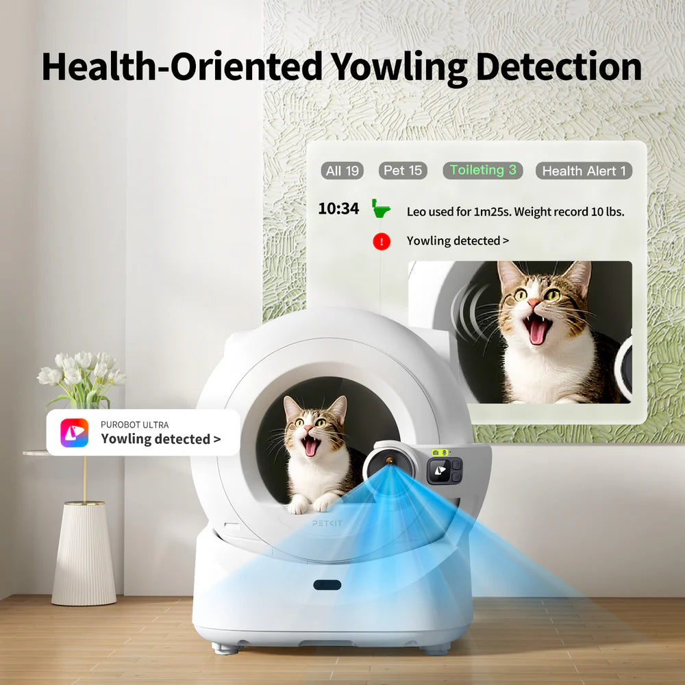 Petkit Purobot Ultra - Ai Powered Automatic Cat Litter Box (6975069305523)