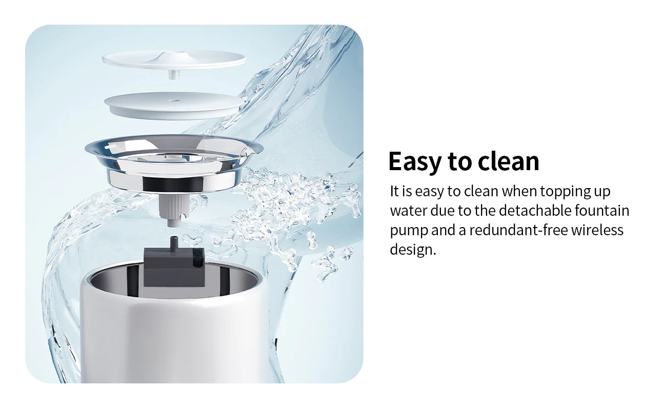 Petkit Eversweet 3 PRO "Wireless Pump" Automatic Pet Water Fountain (6973293807745)