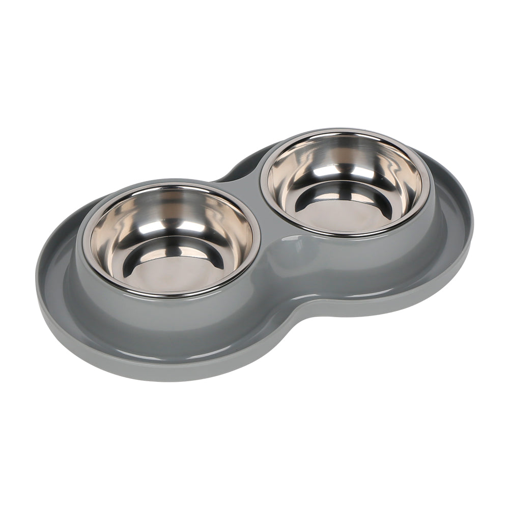 Anti Spill Dinner Set Bowls - Medium - Grey