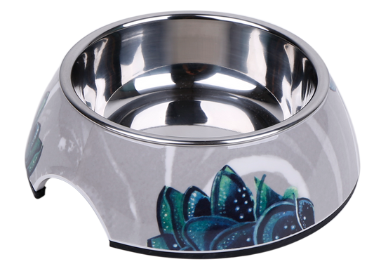 SALE: Round Classic Design Bowl - Blue Leaf