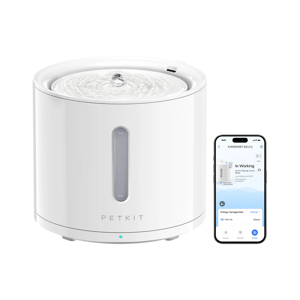 Petkit Eversweet 'SOLO 2' Automatic Water Fountain with Wireless Pump