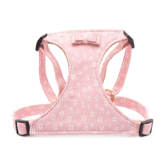 SALE: Pawsitiv Handmade Easy Walk Harness - DAISY (1723) - Pink (4900076456588)