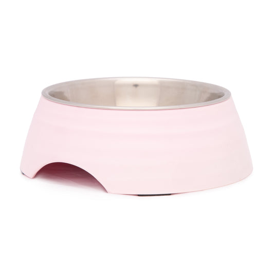 PRICE DROP: Frosted Ripple Bowl - Pink