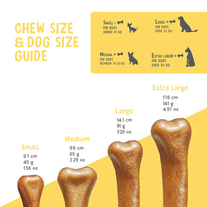 PLUTOS Dog Chew – Chicken - Medium - 5pcs Minimum