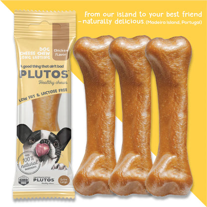 PLUTOS Dog Chew - Chicken - Large - BOX