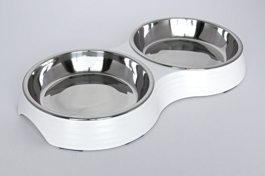 Matte Ripple Dinner Set Bowls - Small - White