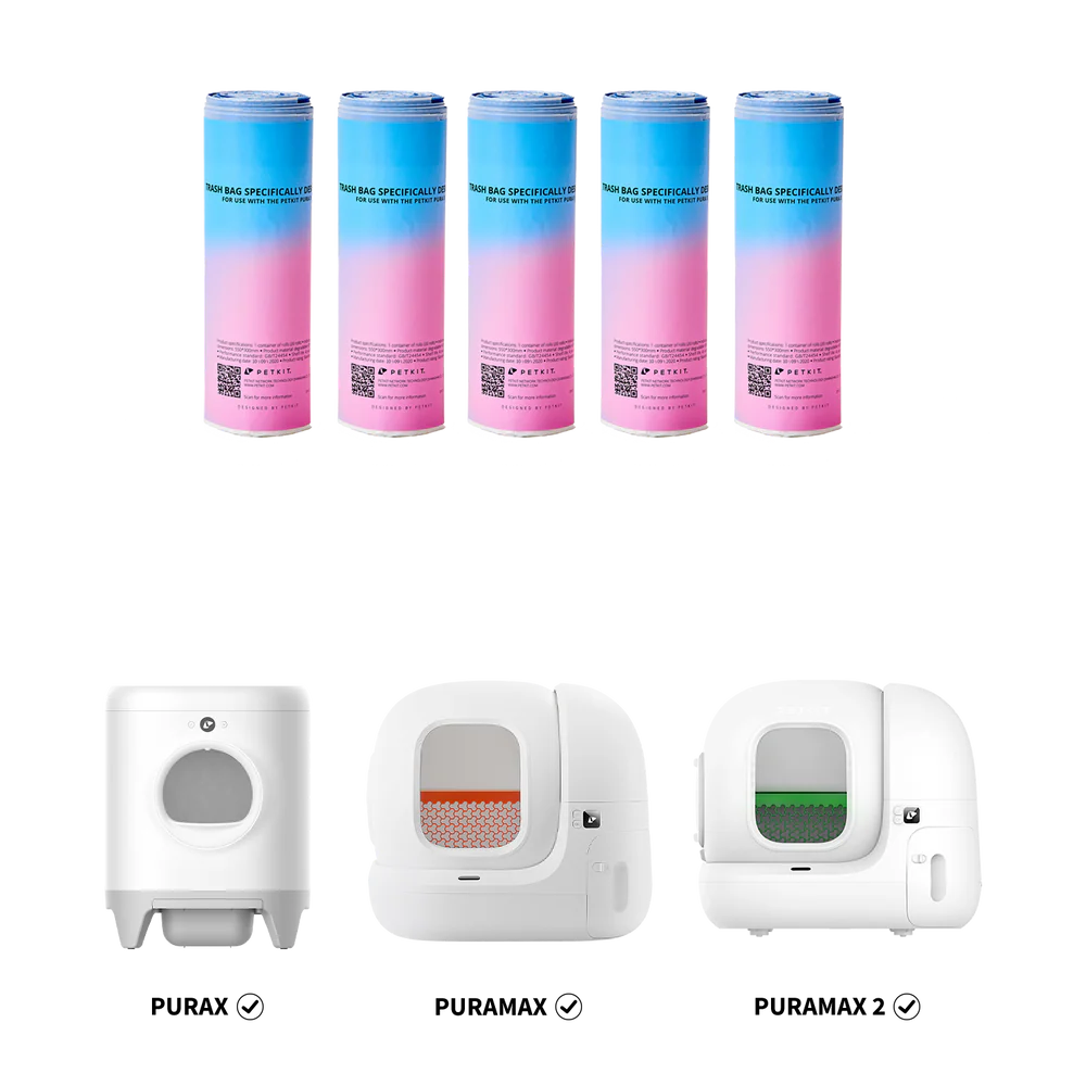 Petkit Waste Bag - Pura X / Pura Max (1 roll) (6973293800166)