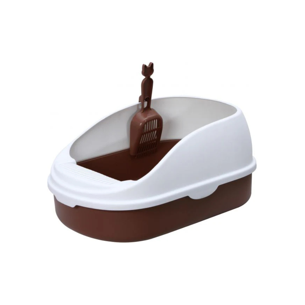 Pawsitiv Emma Classic Litter Tray - MSP 002 - Coffee (6975945341591)