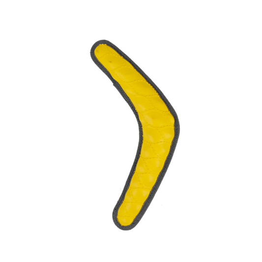 Durable and Tough Toy - Boomerang - Yellow