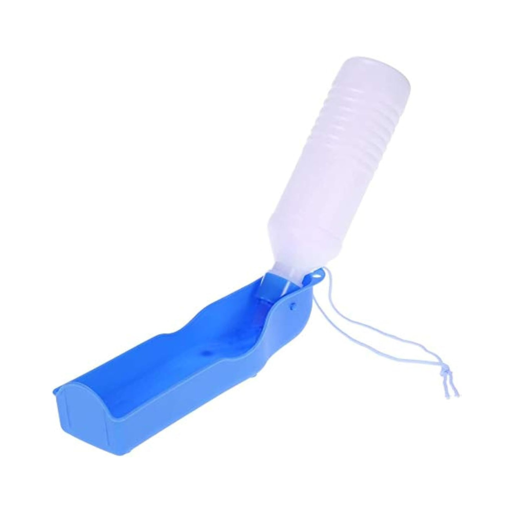 Portable Pet Water Bottle with Built-In Drinking Bowl