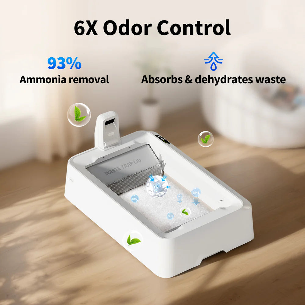 PETKIT Crystal Litter Set - 4 Packs - Exclusively for Purobot Crystal Duo litter boxes (6975069306551)