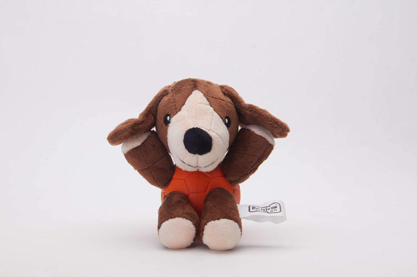 Dog with Rubber Ball and Treat Dispenser (118) - Medium