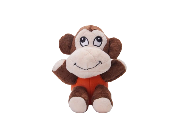 Chimp with Rubber Ball Treat Dispenser (117) - Medium
