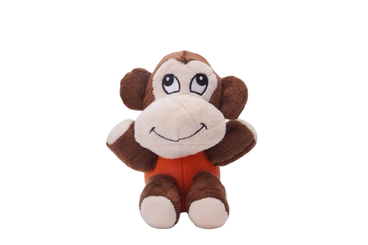 Chimp with Rubber Ball Treat Dispenser (117) - Medium