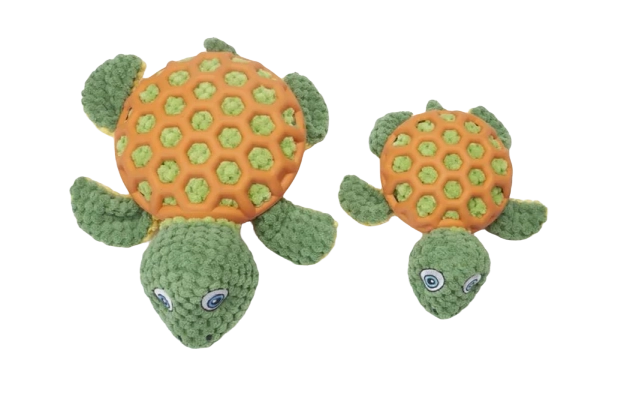 Turtle with Rubber Net and Squeaky - Large (89) (6970002254074)