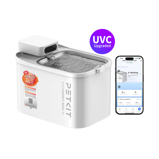 Petkit Eversweet Max 2.0 "CORDLESS" Automatic Pet Water Fountain - UVC Pump - 3L